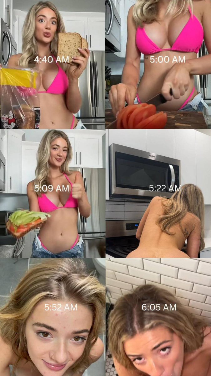 Autumn is going viral for sharing her morning routine 🥵😳