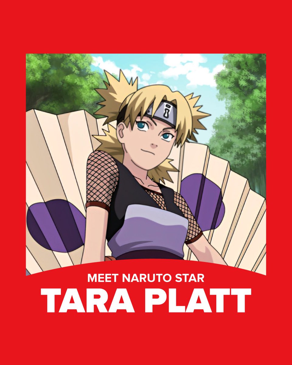 Whirlwind incoming 🌪️ Tara Platt, known for voicing Temari in Naruto, will be at FAN EXPO Canada this August. Don't miss out. Get tickets: spr.ly/60132Eeht