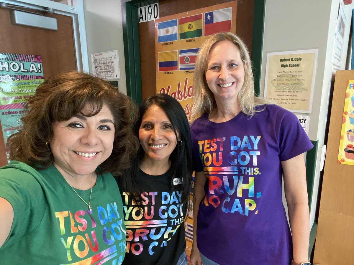 STAAR Testing Day 1 is in the books! COUGARS YOU GOT THIS!!💚💛<a href="/RGC_MS_HS/">Robert G. Cole Middle/High School</a> <a href="/FSHISD/">Fort Sam Houston ISD</a>