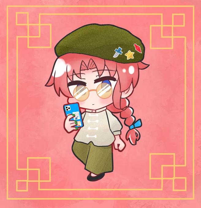 休日めーりん#東方 