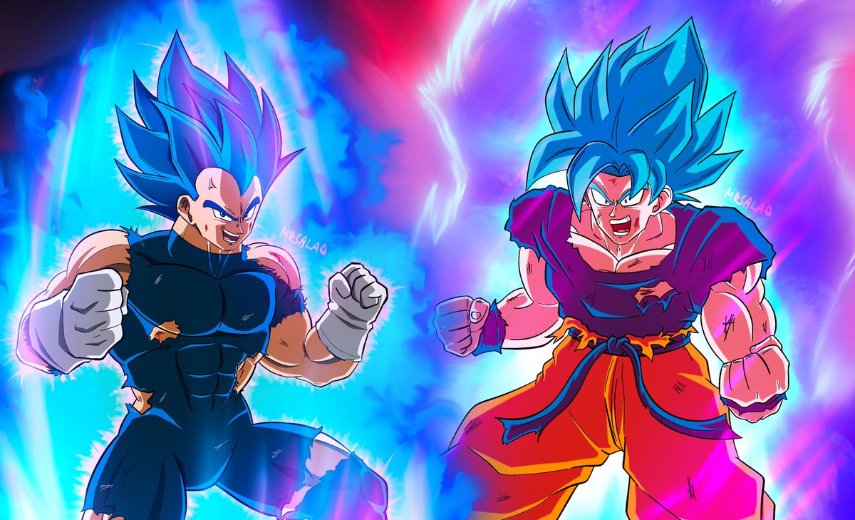 MrSaladSnake's tweet photo. Remember when SSBE Vegeta &amp; SSBKK Goku fought Broly? Me too https://t.co/5vbMZmJP2s