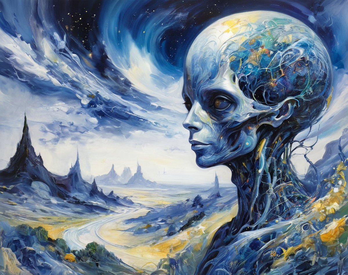 andy_corah's tweet image. Good night, my dear friends, and thank you 💤🫶

Cosmic Mindscape: 
A gaze into infinite consciousness 🌌✨#Goodnight #Mindscape #scifiart  #Cosmos #DigitalArt