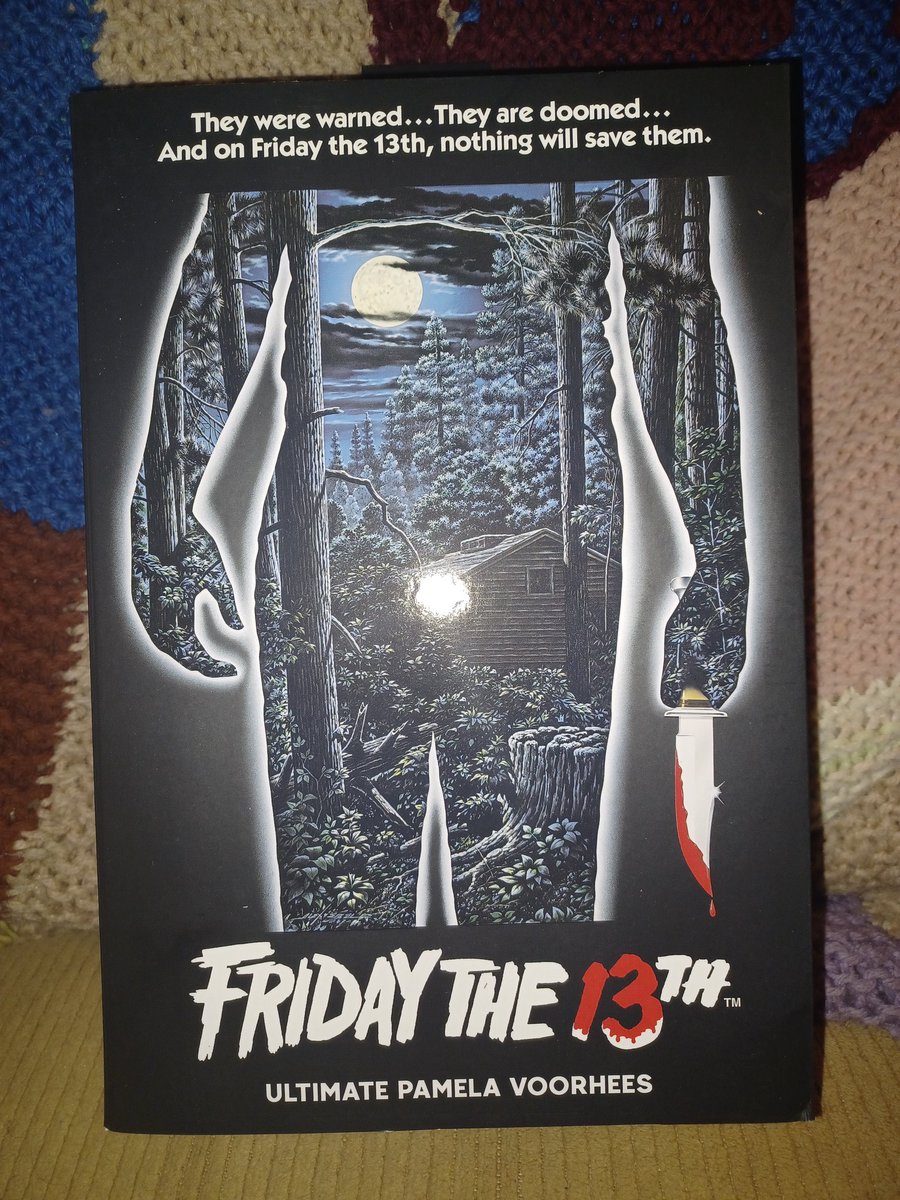 AJLeatherman's tweet photo. Got my @NECA_TOYS ultimate Pamela Voorhees today.  As much as I love my 2015 SDCC figure, I think the head sculpt is even better on this one. 

#FridayThe13th
#FigHunting
#ActionFigures https://t.co/ZaOFyriSXT