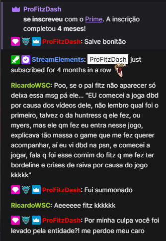 Profitz14's tweet image. Assim que eu apareci na live um cara falou de mim maluco, fui literalmente summonado. Cuidado, estou sempre observando