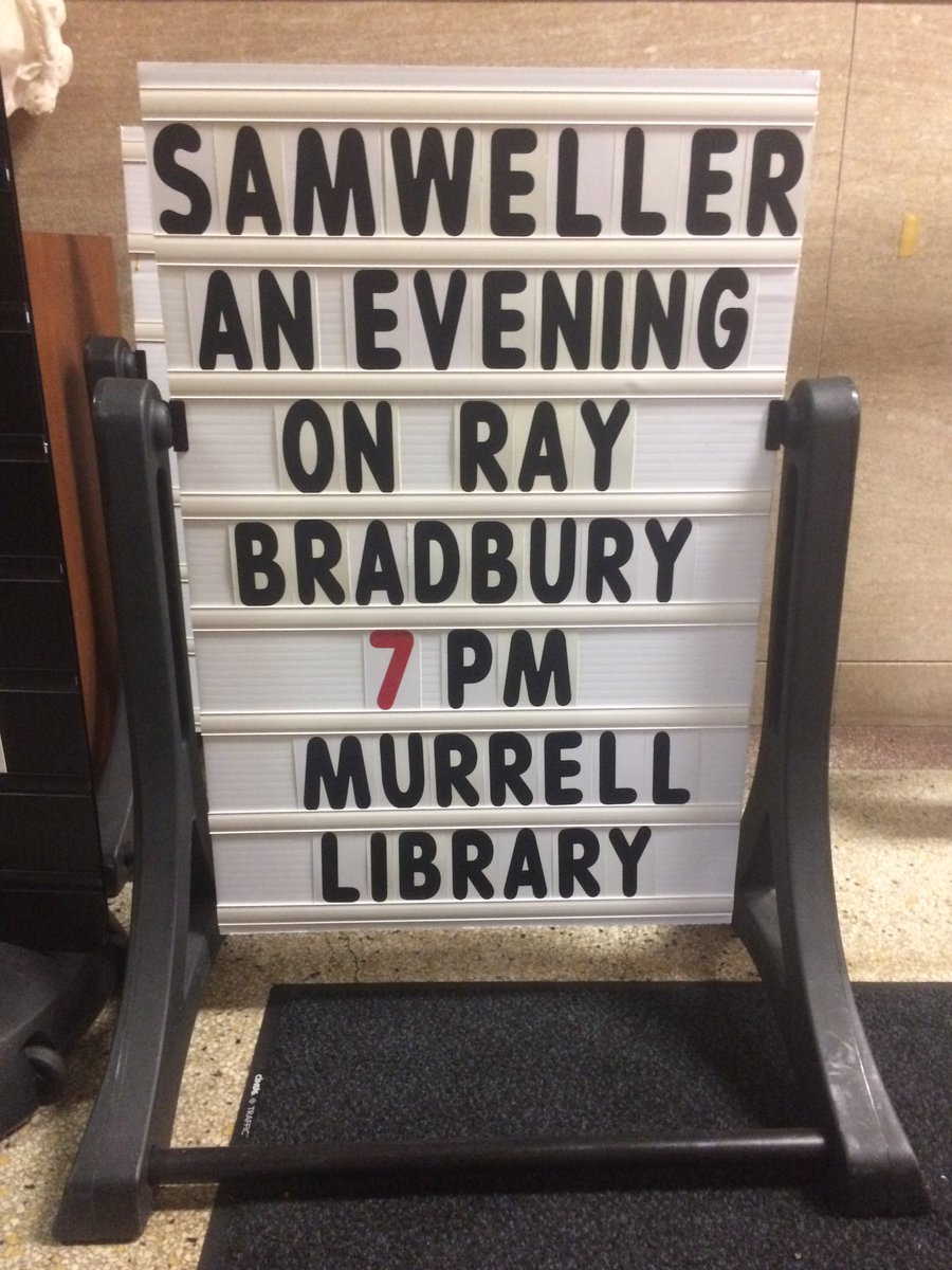 It’s always a thrill to present at libraries on my years of working with the great #RayBradbury. And it’s a joy to sign copies of my books at these events, too! If you are interested in booking me at your library or school, reach out here!

#books #libraries #writingcommunity