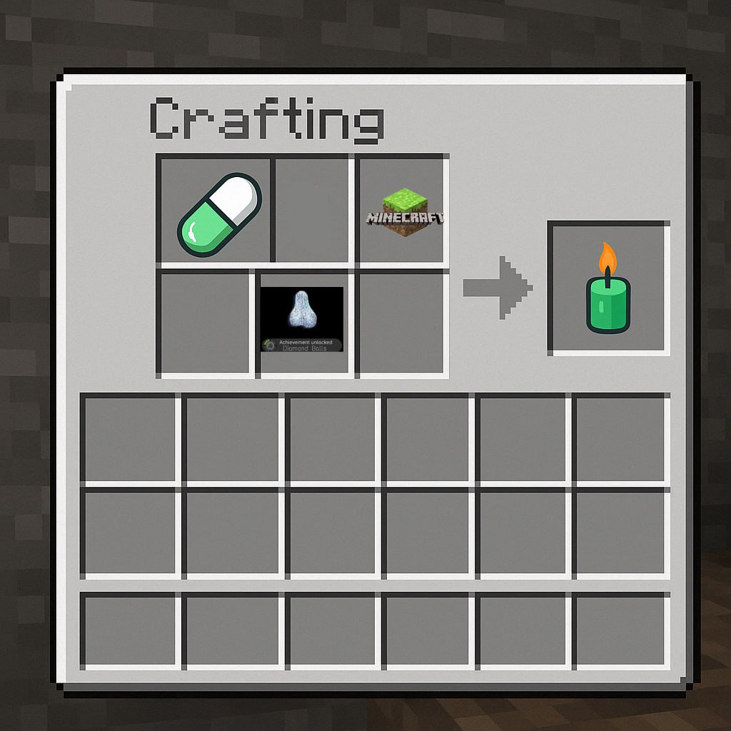 CraftifyAnyone's tweet photo. Minecraft + Pumpfun = Green Candle.
Get to crafting. 
#CRAFTIFY https://t.co/ptsH6c1bTC
