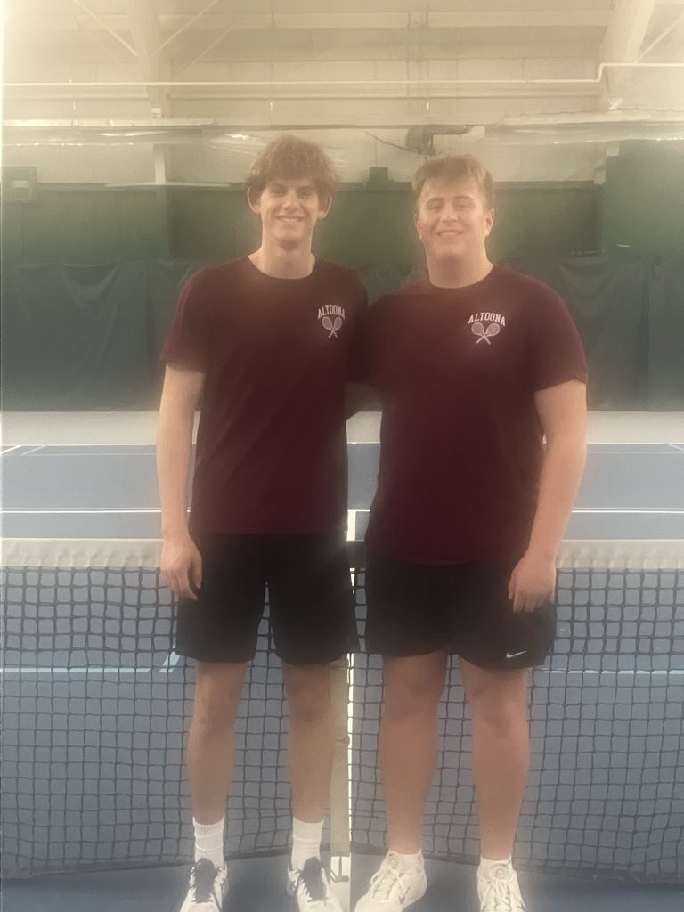 Congrats to our 2 Senior <a href="/AltoonaTennis/">Altoona Tennis</a> players!   Max Chille, Luke Mitchell !   Great hard working young men! Proud of you!   <a href="/altoonastrength/">Altoona Speed and Strength</a> <a href="/AAHSStuCouncil/">AAHS StudentCouncil</a> <a href="/AASDSuper/">AASD Superintendent</a> <a href="/AltoonaEcho/">Altoona High School Mountain Echo</a> #AltoonaProud