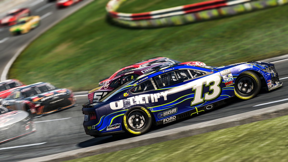 Frustrating P12 at North Wilkesboro.

I Hit the wall in Q and started in the back, but we rebounded to the top 10 in the first green flag run. With 20 to go I was 8th with solid pace for a top 5, then got bumped after a caution.

Thank you too <a href="/weareluckyducks/">Lucky Ducks Motorsports</a> and <a href="/tiltify/">Tiltify</a>.
