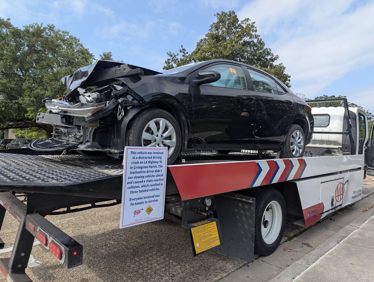 AAA was proud to host <a href="/LAGovJeffLandry/">Governor Jeff Landry</a>, <a href="/LAInsuranceDept/">LA Dept of Insurance</a>, <a href="/LaHighwaySafety/">La. Highway Safety</a>, <a href="/McmathPat/">Patrick McMath</a>, <a href="/LouisianaM21136/">MakeLouisianaGreat</a>, and victim advocates to support HB519 to make LA a hands-free state and raise awareness on the dangers of distracted driving. #AAA #HandsFreeLouisiana