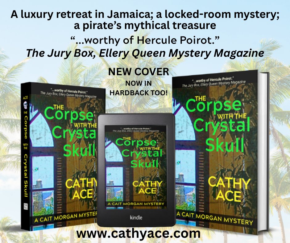 Cathy Ace (@acecathy) on Twitter photo Fancy a break in Jamaica? Fresh new look - same great, puzzling, story! @crimecymru <a href="/GwylCrimeFest/">GŵylCrimeCymruFestival</a> <a href="/crimewriterscan/">Crime Writers Canada</a> <a href="/The_CWA/">The Crime Writers’ Association</a> <a href="/SINCCanadaWest/">Sinc-CanadaWest</a> <a href="/thrillerwriters/">ITW Organization</a> <a href="/CanadaHardcover/">Canada Hardcover 🇨🇦</a> Fancy a break in Jamaica? Fresh new look - same great, puzzling, story! @crimecymru <a href="/GwylCrimeFest/">GŵylCrimeCymruFestival</a> <a href="/crimewriterscan/">Crime Writers Canada</a> <a href="/The_CWA/">The Crime Writers’ Association</a> <a href="/SINCCanadaWest/">Sinc-CanadaWest</a> <a href="/thrillerwriters/">ITW Organization</a> <a href="/CanadaHardcover/">Canada Hardcover 🇨🇦</a>