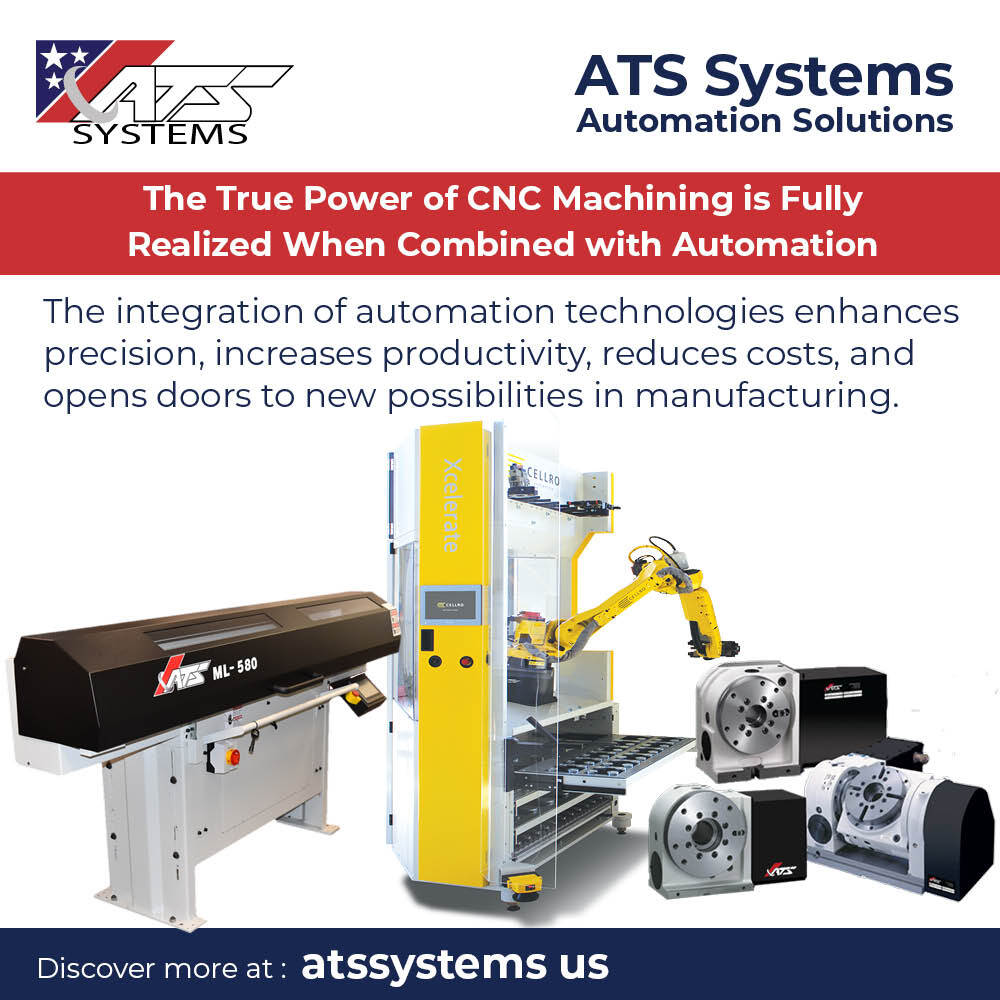 Ats_Systems_'s tweet image. Upgrade Your CNC Shop with Automation! 

Smarter systems = faster turnaround = happier customers.  

It&apos;s time to streamline your workflow. Automation boosts productivity, reduces errors, and keeps your machines running around the clock!

Learn more: hubs.la/Q03hvmYT0