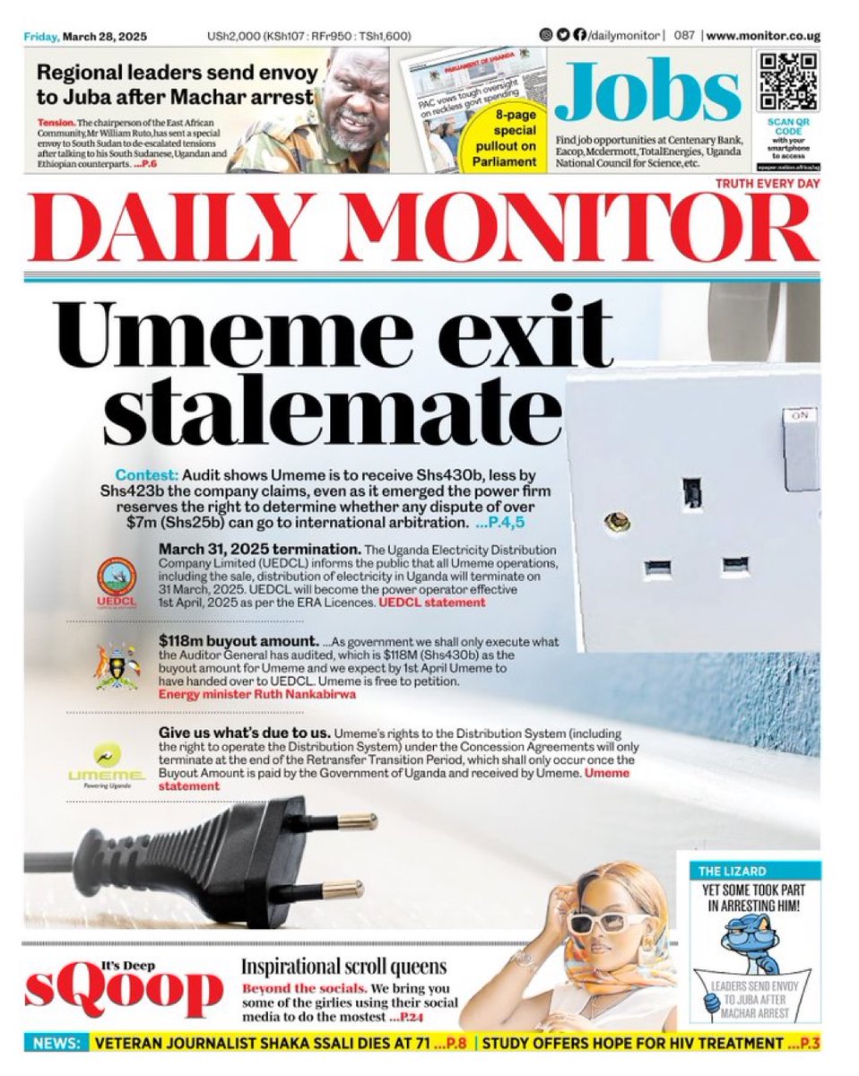 Umeme Ltd v Makubuya William &amp; Ors (Miscellaneous Cause 60 &amp; 47 of 2024) [2024] UGCommC 382 (20 December 2024)

Civil procedure—garnishee orders—jurisdiction—execution of Supreme Court decree—duplicity of proceedings—lis pendens—abuse of process—depreciation of