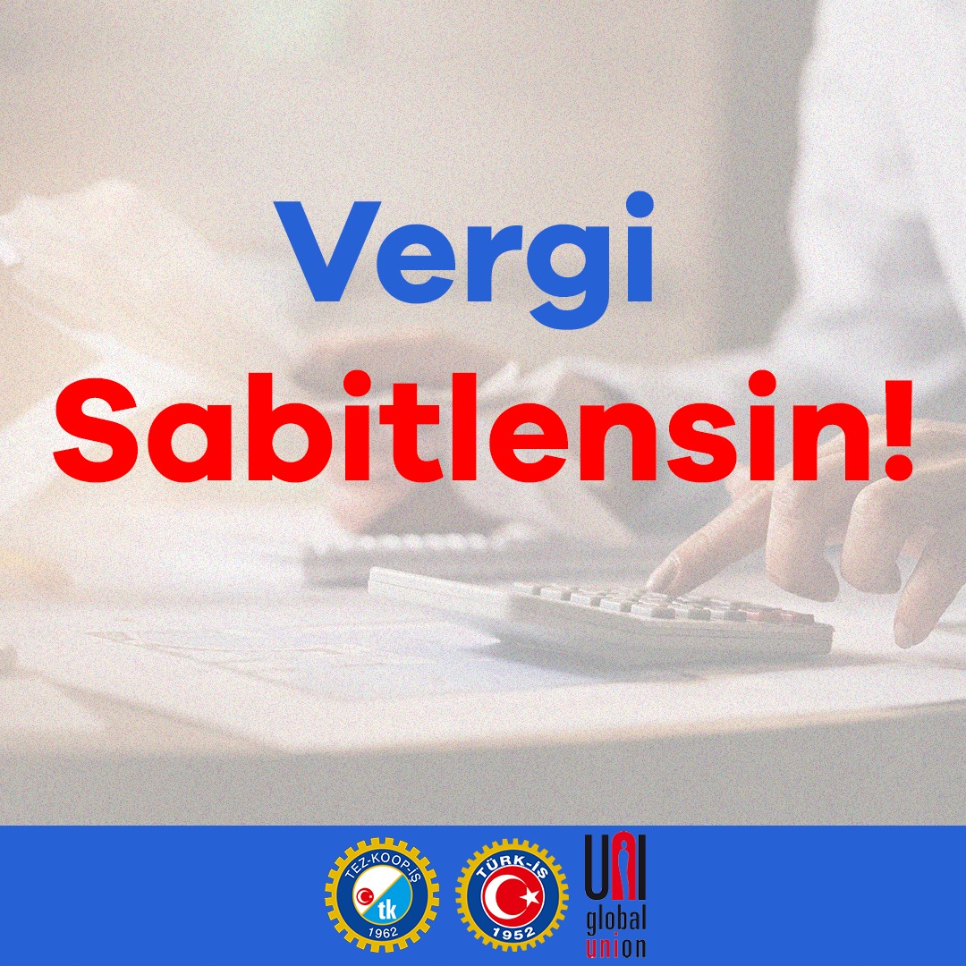Vergi Sabitlensin!

#KamudaSonSözİşçide #KamuÇerçeveProtokolü