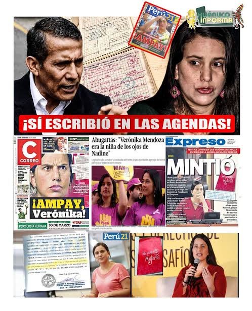Verónika Mendoza cree que aliándose con López Chau el Perú se va a olvidar que escribió en las agendas de Nadine Heredia y que su partido fue parte del gobierno del hoy encarcelado Pedro Castillo.