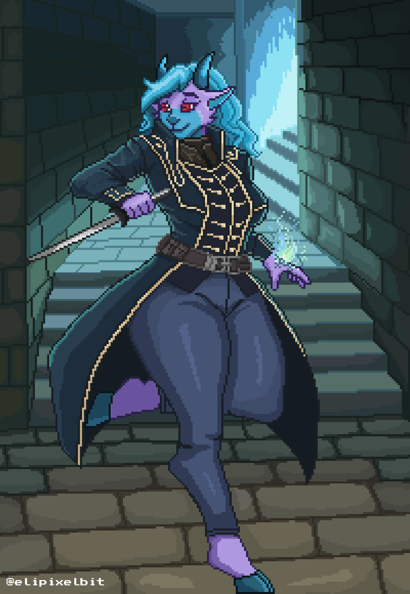 elipixelbit's tweet photo. Commission finalized 

.
.
.
#pixelart #pixelartist #ocart #comission https://t.co/YHT62ChISz