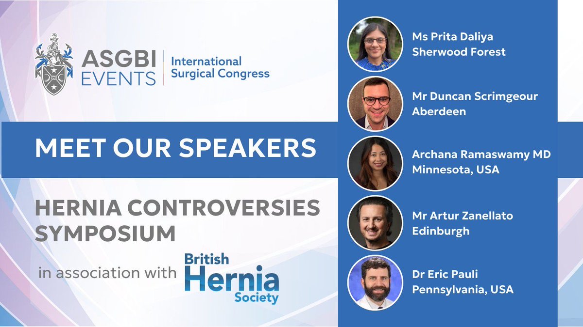 Don’t lose the chance of learning why lower abdominal transverse incisional/intraparietal hernia (LATIH) should not be called Pfennenstiel hernia! Joint us on this discussion at ASGBI in Edinburgh