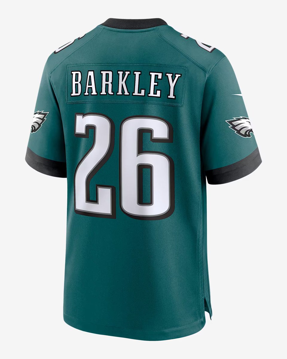 KicksFinder's tweet photo. Ad: NEW via Nike US
Philadelphia Eagles Super Bowl LIX Nike NFL Game Jersey

Jalen Hurts https://t.co/IrlunDgTz6
Saquon Barkley https://t.co/GfvIhwimUr https://t.co/XOclpZM7la