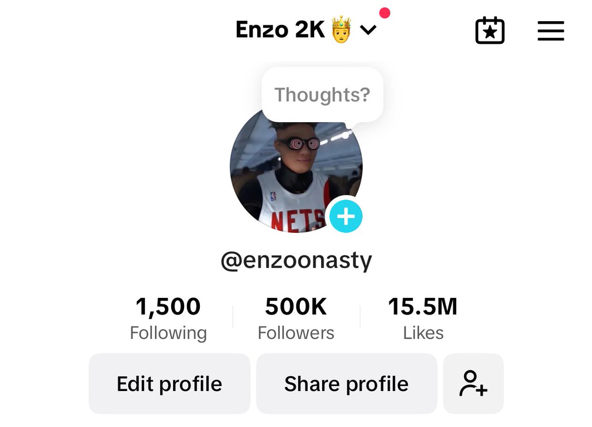 500K on TikTok❤️