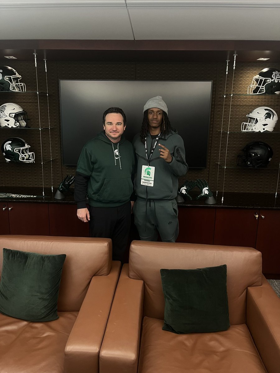 Tavares Harrington (@tavaresharr) on Twitter photo After a great conversation with <a href="/Coach_Smith/">Jonathan Smith</a> <a href="/JA_Adams06/">James Adams</a> I have been blessed to receive a offer from <a href="/MSU_Football/">Michigan State Football</a> #gospartans
<a href="/CaravanFootball/">Caravan Football</a> <a href="/Jordanlynch06/">Jordan Lynch</a> <a href="/EDGYTIM/">Timothy “EDGYTIM” OHalloran</a> <a href="/GregSmithRivals/">Greg Smith</a> <a href="/LemmingReport/">Tom Lemming</a> <a href="/ChadSimmons_/">ChadSimmons</a> <a href="/Coach_Gordon20/">Chris Gordon</a> <a href="/DracoSmith23/">Coach Draco</a> <a href="/Phouly31/">pete houlihan</a> After a great conversation with <a href="/Coach_Smith/">Jonathan Smith</a> <a href="/JA_Adams06/">James Adams</a> I have been blessed to receive a offer from <a href="/MSU_Football/">Michigan State Football</a> #gospartans
<a href="/CaravanFootball/">Caravan Football</a> <a href="/Jordanlynch06/">Jordan Lynch</a> <a href="/EDGYTIM/">Timothy “EDGYTIM” OHalloran</a> <a href="/GregSmithRivals/">Greg Smith</a> <a href="/LemmingReport/">Tom Lemming</a> <a href="/ChadSimmons_/">ChadSimmons</a> <a href="/Coach_Gordon20/">Chris Gordon</a> <a href="/DracoSmith23/">Coach Draco</a> <a href="/Phouly31/">pete houlihan</a>