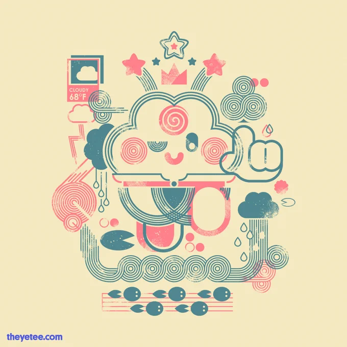 Dry those tears, young tadpole. Designed by   #dailytees  
