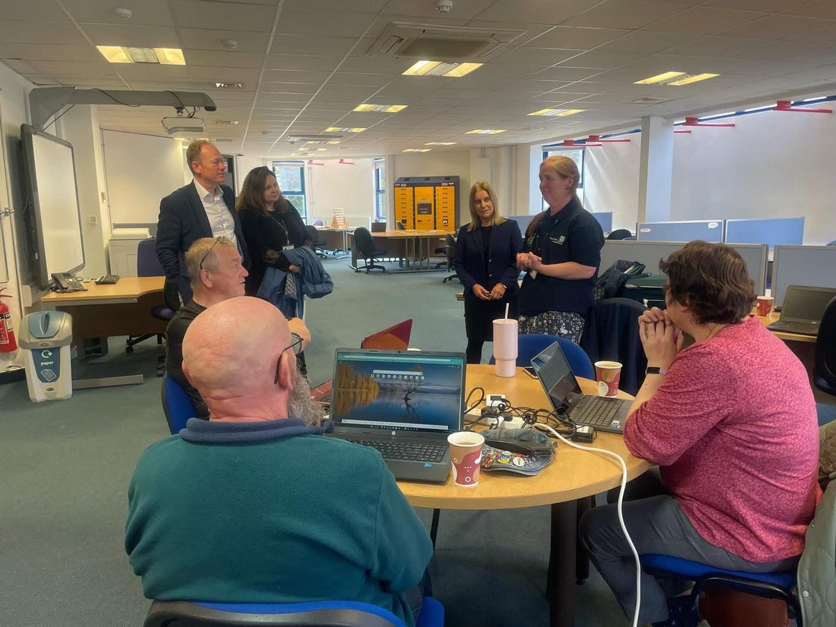 Lifelong Learning DGC (@dgclearning) on Twitter photo 🙏 It was fantastic to welcome Councillor Maureen Johnstone, Chair of Dumfries and Galloway Council's Education, Skills and Community Wellbeing committee and Harry Hay,  Head of Thriving Communities along  to our Lifelong Learning groups in Stranraer. 
#lifelonglearning 🙏 It was fantastic to welcome Councillor Maureen Johnstone, Chair of Dumfries and Galloway Council's Education, Skills and Community Wellbeing committee and Harry Hay,  Head of Thriving Communities along  to our Lifelong Learning groups in Stranraer. 
#lifelonglearning