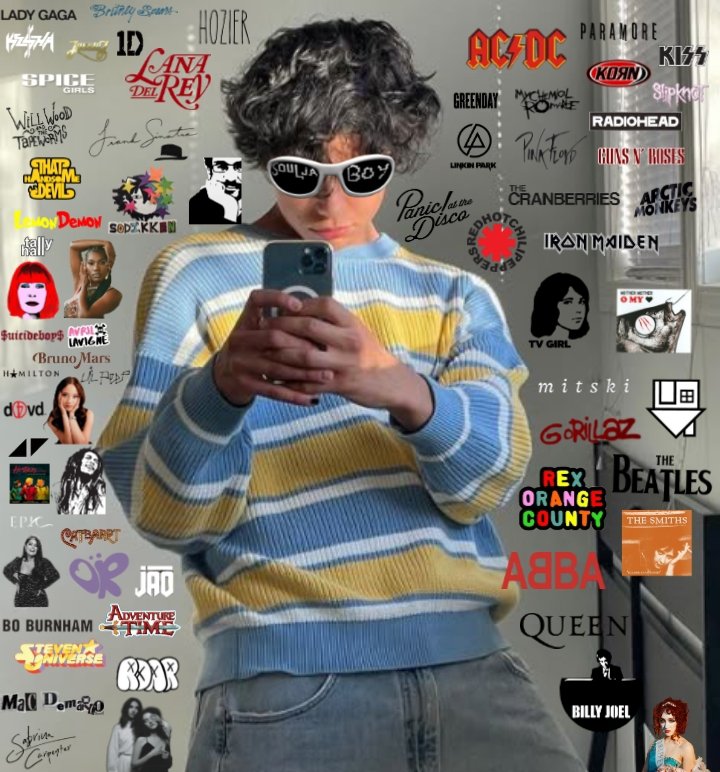 Dividiram fone comigo?