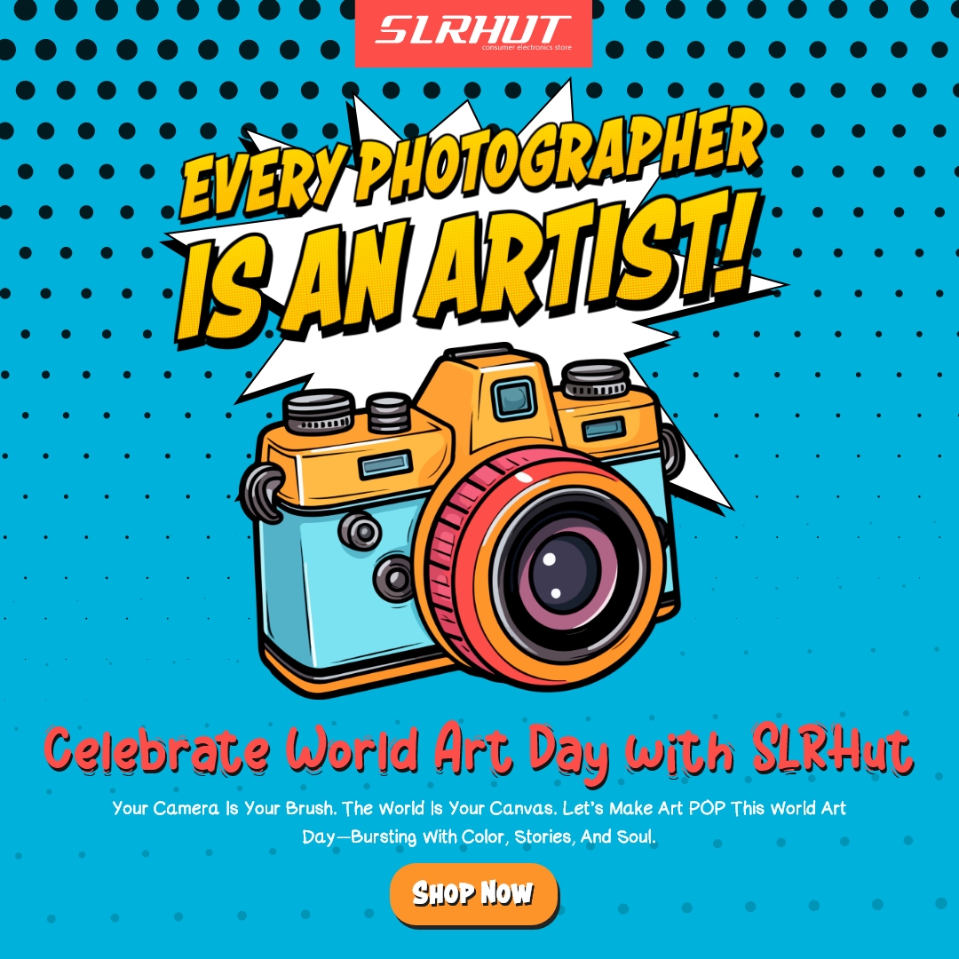 Make your art pop this World Art Day! 💥
Save big on your fave gear:
✨ ART20 – £20 OFF £600
✨ POP50 – £50 OFF £1500
✨ PHOTOG10 – £10 OFF £100
👉 slrhut.co.uk/?mpartner=post…
#SLRHut #WorldArtDay2025 #PhotoDeals #fypシ