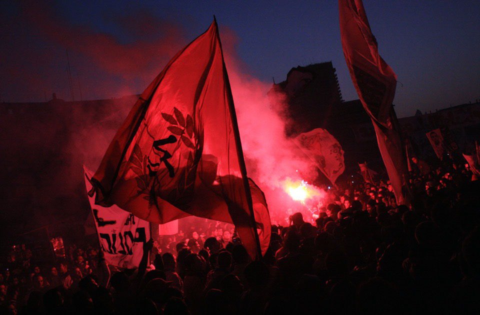 Ultras Ahlawy were one of the biggest ultras groups in Egypt.

Along with other ultras, they also played a pivotal and unique role in Egypt’s revolution.

They were highly organised and taught protestors how to effectively counter police oppression, leading protests and teaching