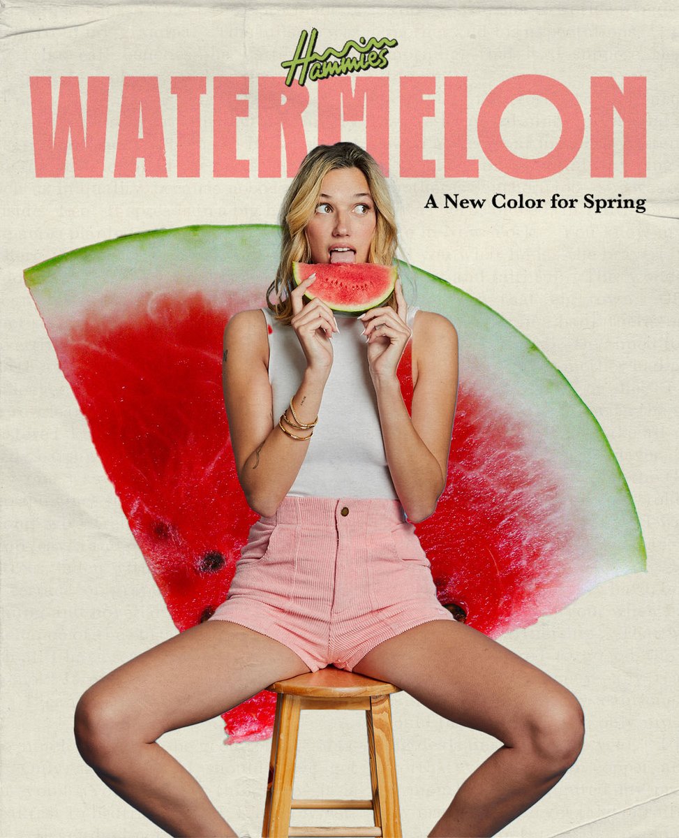 Introducing our newest and most delicious short color yet: Watermelon! It's a shade of pink between our Powder Pink and Red colors and made for all of life's escapades.