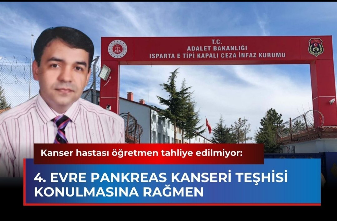 cezaeviihlaller's tweet photo. Ramazan Aktaş Isparta E Tipi Cezaevi’nde mahpus. Dördüncü  evre pankreas kanseri.
 Acılar içinde kıvranıyor. Cezaevinde yeterince ilgilenilmiyor. 
İnfaz erteleme alıp tahliye edilmesi gerekiyor.

Adaletsizliğe Susma

#SONDAKİKA  #BirGeceMasalı  Sapık https://t.co/lKdehAp38A