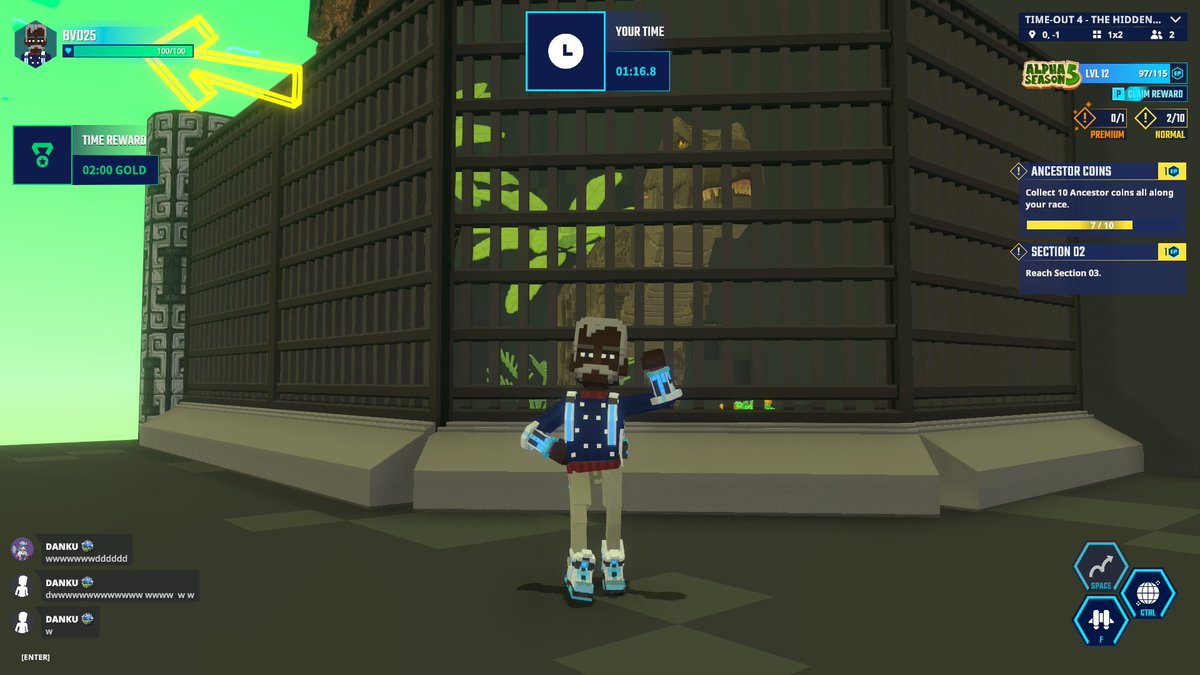 See y'all at the finish line! Race me in <a href="/TheSandboxGame/">The Sandbox</a> 🫡🏁 tsbga.me/TheSandbox #AlphaSeason5