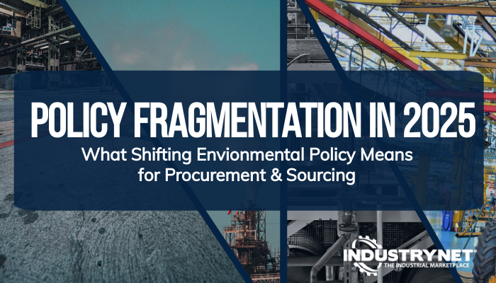 mfrsnews's tweet photo. What Shifting Environmental Policy Means for Procurement &amp; Supplier Risk in 2025 - IndustryNet® https://t.co/BXH1H78m5B https://t.co/0wGIZe0xNU