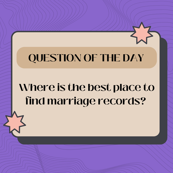 Looking for marriage records? Start with local archives, church registers, and online databases. Your ancestors' love stories are waiting to be discovered! 💍📜

#Genealogy #AncestryHour