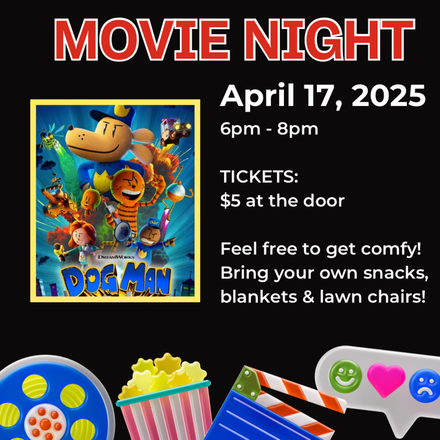 Movie Night this Thursday, Woop! Woop!