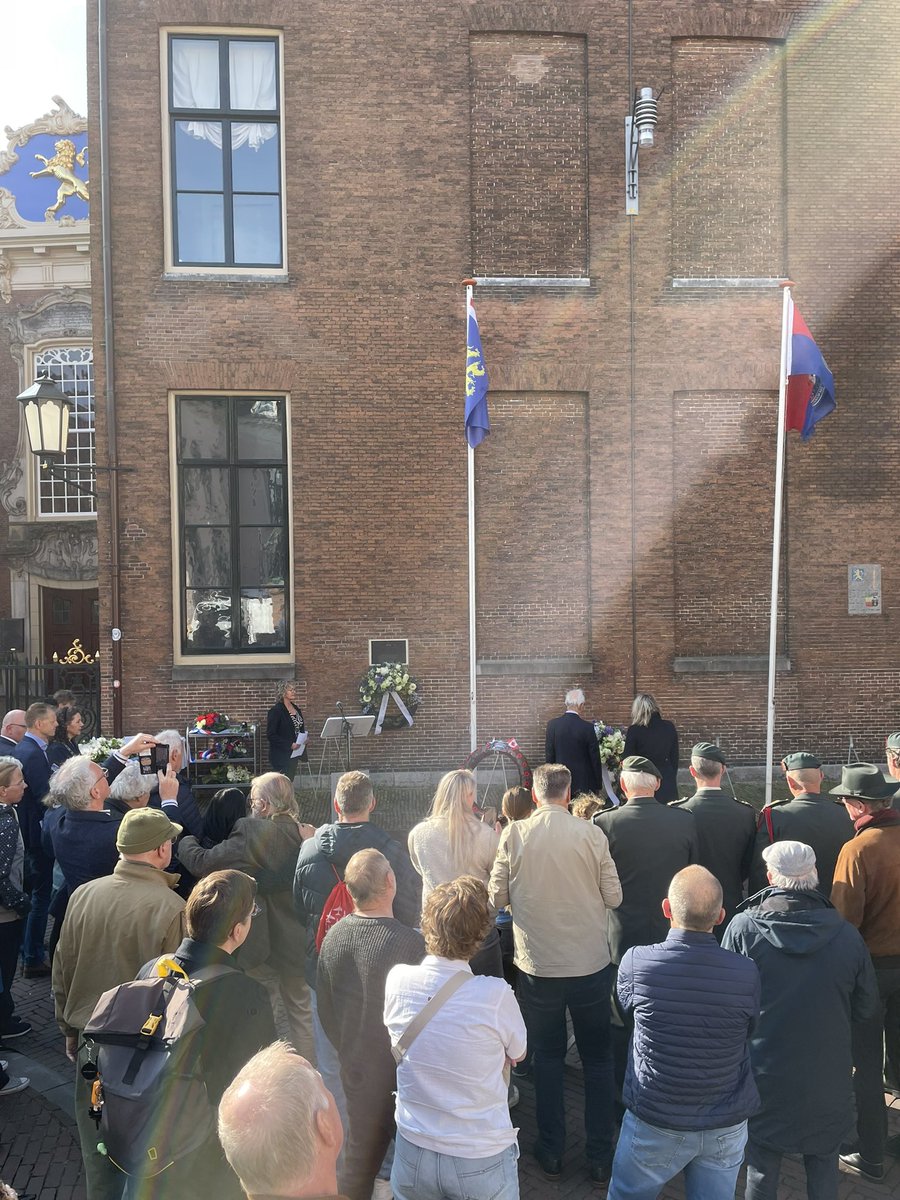 Wat een prachtige 80ste bevrijdingsdag van Leeuwarden. Met ceremonies bij de Royal Canadian Dragoons in Petewawa Canada, waar ik een toespraak mocht houden, en bij het Stadhuis in Leeuwarden.