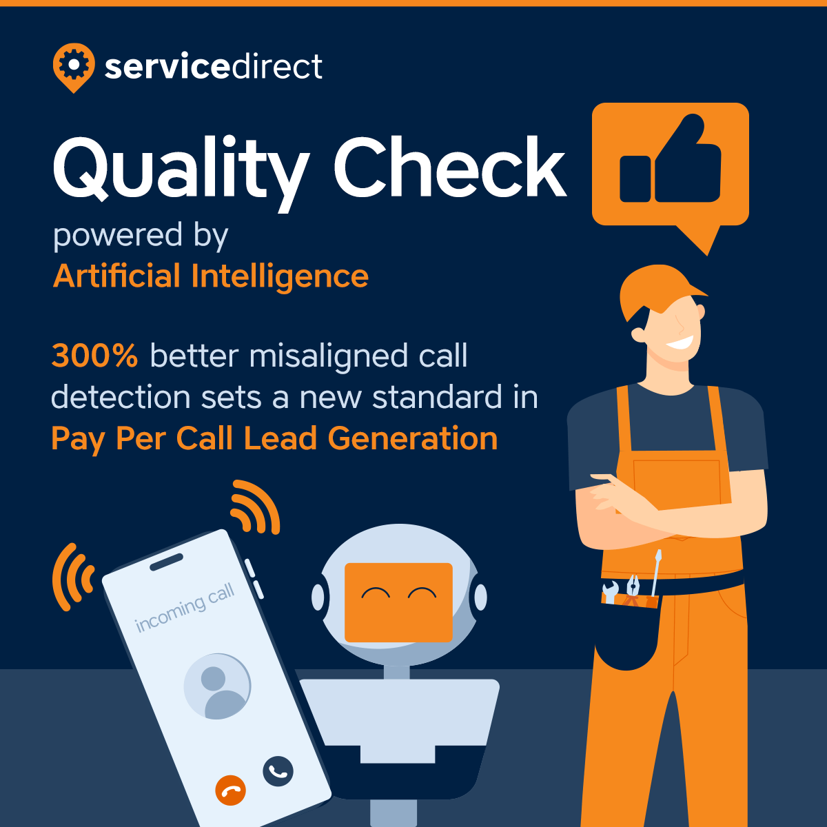 By combining our revolutionary Quality Check feature with powerful AI, we’ve set a new standard in pay per call lead generation with a 300% improvement in misaligned call detection.

Read more: hubs.la/Q03hcmnW0
#MarTech #LeadGeneration #AI #ServiceBusiness