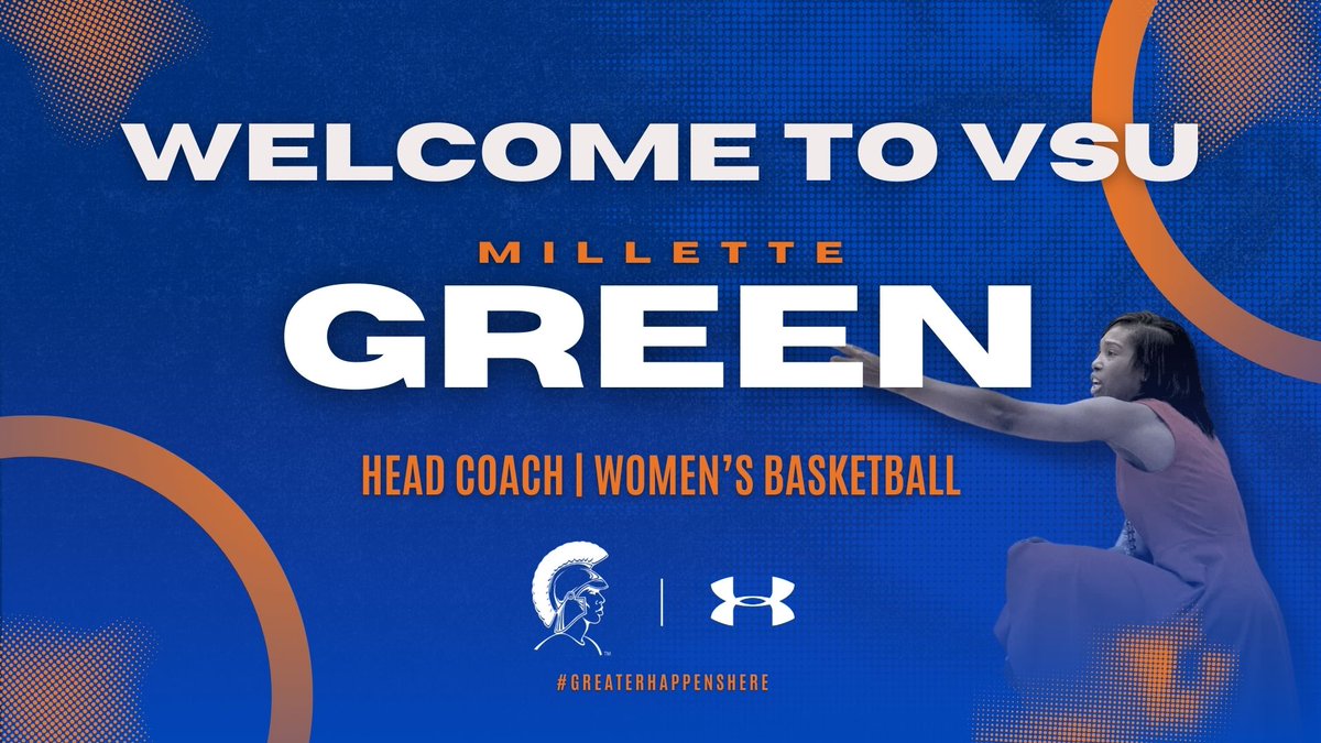 Welcome to the Land of Troy, Head Coach Millette Green!

#GreaterHappensHere