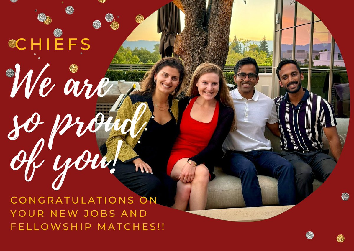 StanfordMedRes (@stanfordmedres) on Twitter photo Congrats to our CHieVS on their new jobs and fellowship matches! We look forward to what you will do in your respective fields as you have greatly impacted our Residency 🤩 <a href="/CelesteWitting/">Celeste Witting Franklin, MD</a> @HayleyGalitzer #SulaimanSomani <a href="/VishnuNairMD/">Vishnu Nair</a> Congrats to our CHieVS on their new jobs and fellowship matches! We look forward to what you will do in your respective fields as you have greatly impacted our Residency 🤩 <a href="/CelesteWitting/">Celeste Witting Franklin, MD</a> @HayleyGalitzer #SulaimanSomani <a href="/VishnuNairMD/">Vishnu Nair</a>