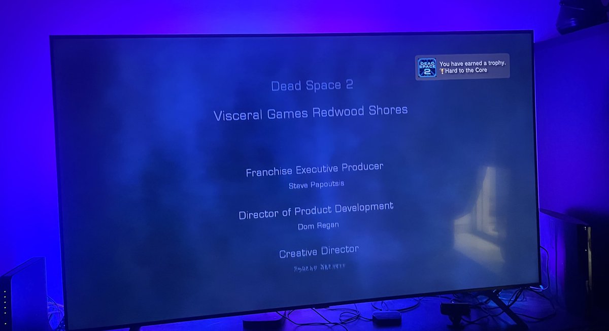 VolutionBlue's tweet image. Holy shit I done it… hardcore mode beaten for #DeadSpace2 Now all thats left is a few trophies and Zealot Difficulty mode so I can get the Platinum trophy. What a bitch this… Imma take a few days off recover my sanity🤣