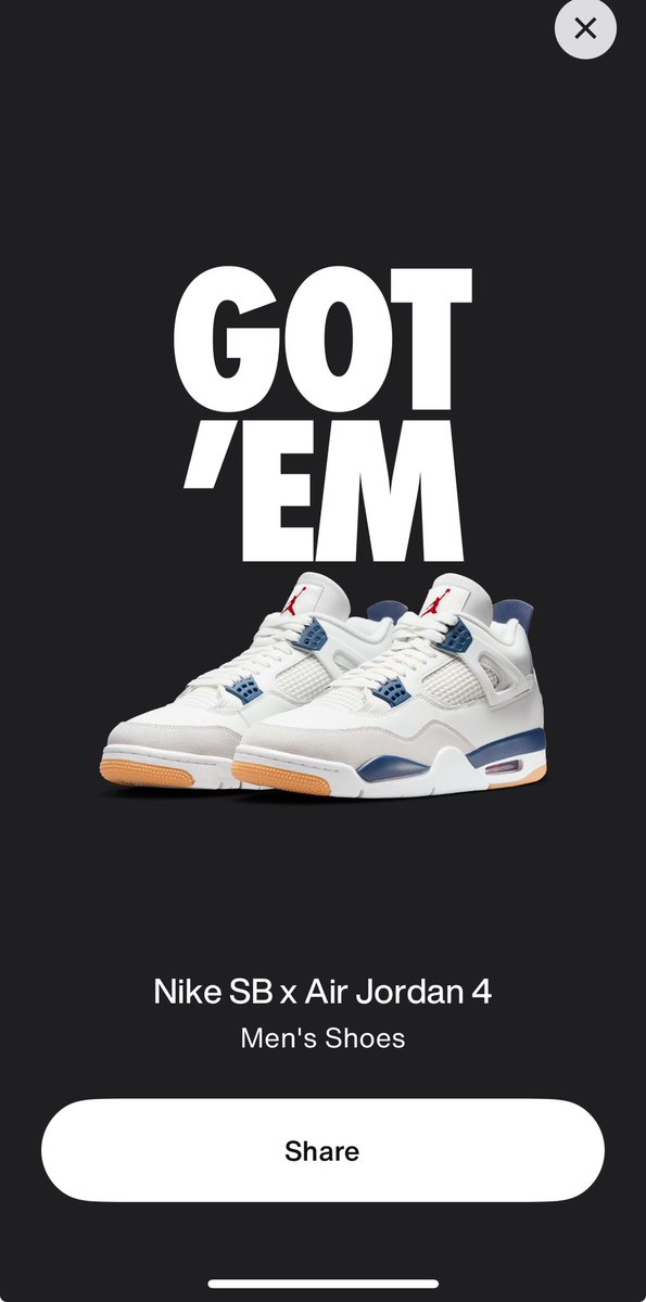 PesosAndPiracy's tweet photo. @SnkrsStock sooooo thankful I didn’t pay resale!!!! IM WITH YOU BROTHER!!! https://t.co/NXwKOCelBZ