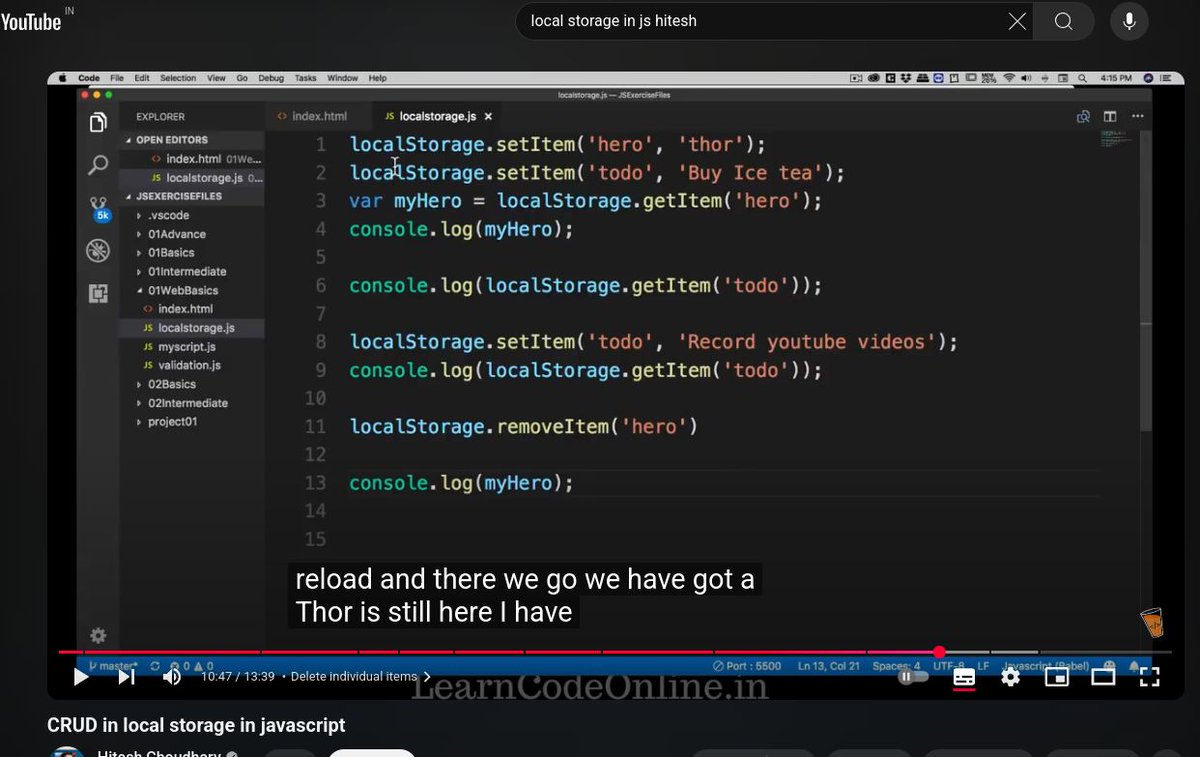 ZaidBadgujar's tweet photo. 🔴 Day 2 #100daysofcode
Amazing Day Learned About Local Storage
all related methods and JSON Stringfy
Now going to use this Local Storage
in Library Project
#webdevelopment #odinproject https://t.co/679dviHjl7