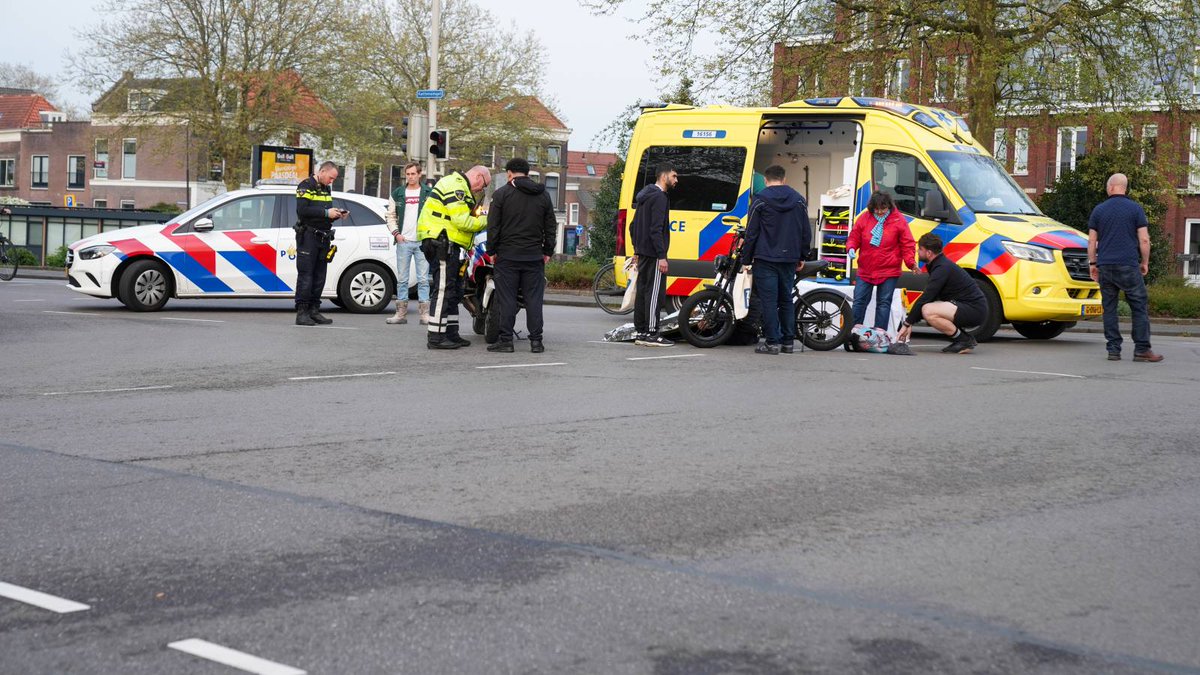 Fatbiker gewond na botsing met automobilist