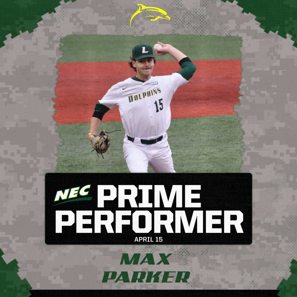 Le Moyne Baseball (@lemoynebaseball) on Twitter photo Max Parker is an <a href="/necbaseball/">NEC Baseball</a> Prime Performer for week 9 ‼️
Parker recorded a season-high 7 strikeouts with just 3 hits and 0 runs allowed in 6 innings during our win on Friday
#PhinsUp 🐬 Max Parker is an <a href="/necbaseball/">NEC Baseball</a> Prime Performer for week 9 ‼️
Parker recorded a season-high 7 strikeouts with just 3 hits and 0 runs allowed in 6 innings during our win on Friday
#PhinsUp 🐬