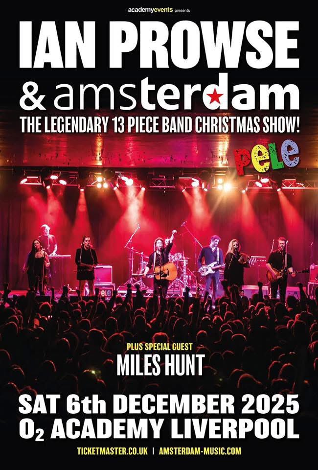 Ian Prowse (@ianprowse) on Twitter photo This year’s special guest <a href="/O2AcademyLpool/">O2 Academy Liverpool</a> is <a href="/mileshuntTWS/">Miles Hunt</a> from The Wonder Stuff.
How lucky we are and what an electric night it is going to be. ❤️💛💚💙
Buy tickets here: ticketmaster.co.uk/ian-prowse-ams… This year’s special guest <a href="/O2AcademyLpool/">O2 Academy Liverpool</a> is <a href="/mileshuntTWS/">Miles Hunt</a> from The Wonder Stuff.
How lucky we are and what an electric night it is going to be. ❤️💛💚💙
Buy tickets here: ticketmaster.co.uk/ian-prowse-ams…