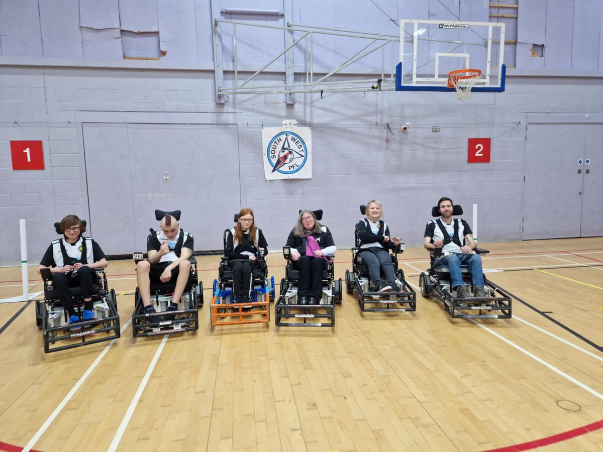 CornwallPFC's tweet photo. On the 23rd March we competed in the South West Powerchair Football Regional League. It was a good weekend showing progress.
Cornwall vs Spartons FT 1-0 win.
Cornwall vs Saracens FT 4-0 loss.
#CornwallPFC | #PowerchairFootball | #SWPFL | @SWPFL https://t.co/zW1WI9KzbS