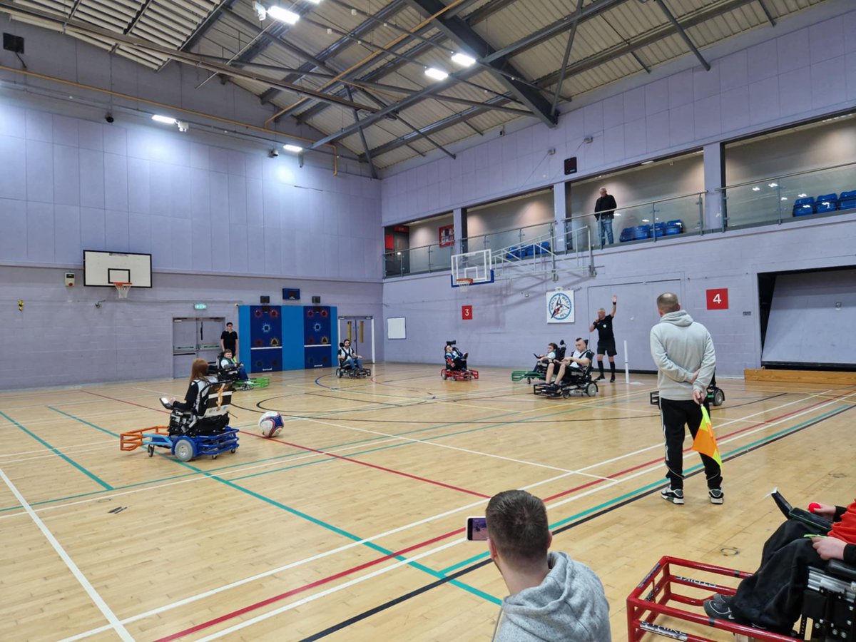 CornwallPFC's tweet photo. On the 23rd March we competed in the South West Powerchair Football Regional League. It was a good weekend showing progress.
Cornwall vs Spartons FT 1-0 win.
Cornwall vs Saracens FT 4-0 loss.
#CornwallPFC | #PowerchairFootball | #SWPFL | @SWPFL https://t.co/zW1WI9KzbS