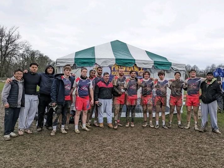 This weekend our boys took home 2nd place @beastrugbyofficial Competitive 7s. Here’s a team try to give you a little taste of how good we looked in the mud, rain, and cold. B-side dogged it out in Social 7s, and we’re proud of them for putting on some good performances.
