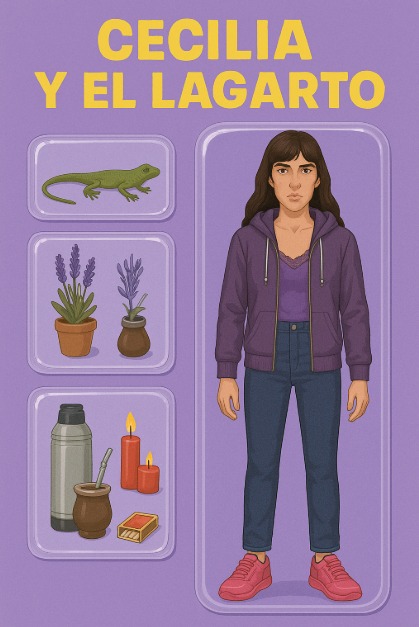 El dibujito animado de Cecilia