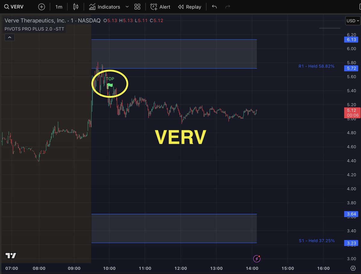 scriptstotrade's tweet photo. PIVOTS PRO PLUS delivering as always — precision levels, powerful signals, and confidence in every move 🔥
$VERV $MURA $RZLV https://t.co/DmsiOu3UDc
