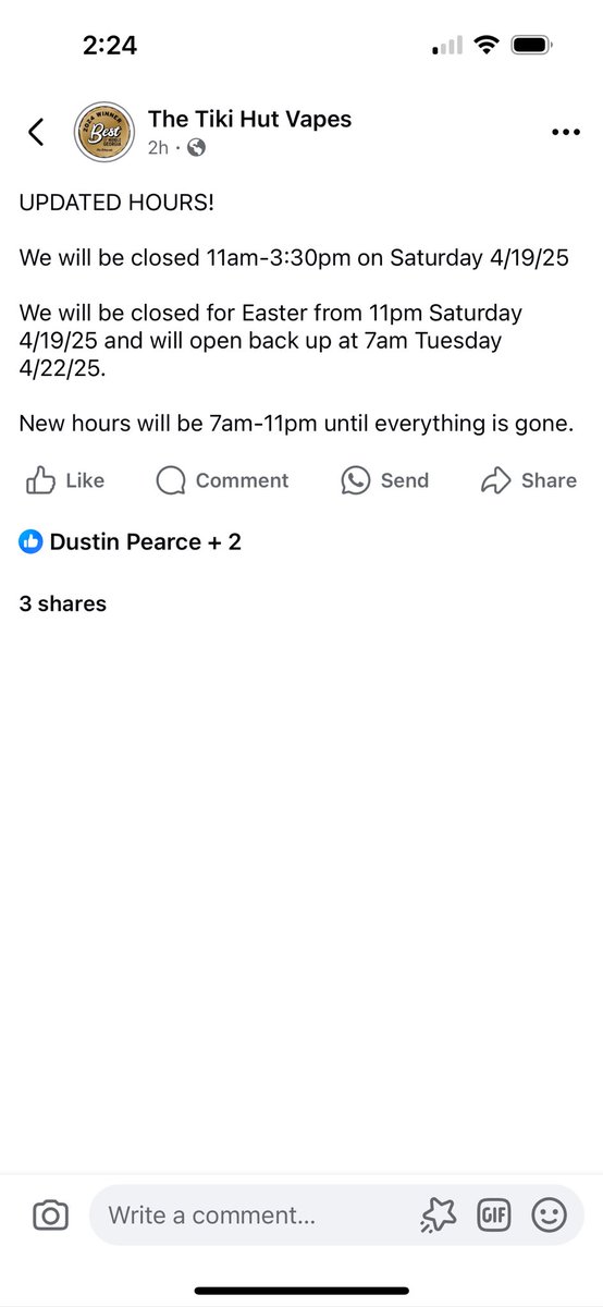 #tikilife #middlegeorgia #warnerrobins  #Georgia #tikihutvapes #quitsmoking #cloudchaser #vapeon #ejuice #vapenation #vapecommunity #vapedaily #vapingislife #vapeshop #vapelife #vapenation #vapefam #vaping #vapers #vapedaily #vapestore #vapor #vapestagram #vapelove #eliquid